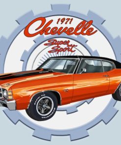 Camel 1971 Chevelle Diamond Painting