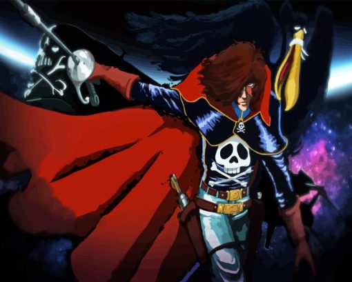 Captain Harlock Diamond Painting