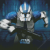 Captain Rex Star Wars Diamond Painting