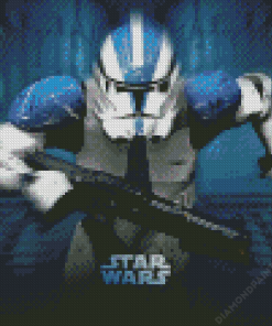 Captain Rex Star Wars Diamond Painting