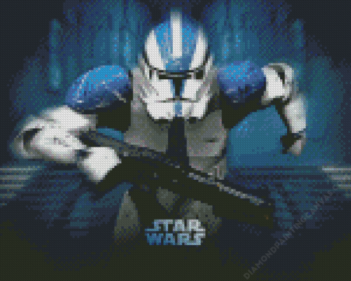 Captain Rex Star Wars Diamond Painting