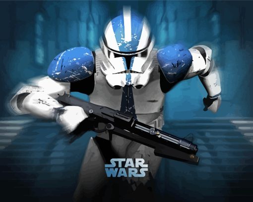 Captain Rex Star Wars Diamond Painting