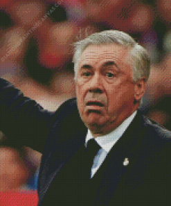 Carlo Ancelotti Diamond Painting