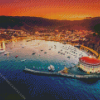 Catalina Island Sunset Diamond Painting