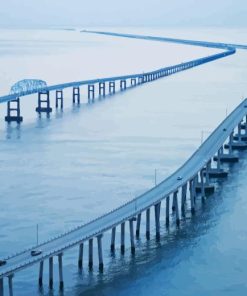 Chesapeake Bay Bridge Diamond Painting