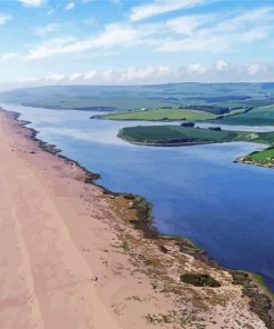 Chesil Beach Diamond Painting