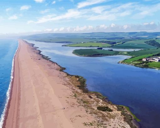 Chesil Beach Diamond Painting