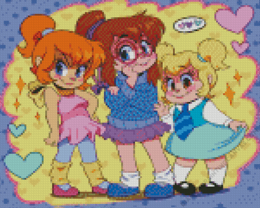 Chipettes Diamond Painting