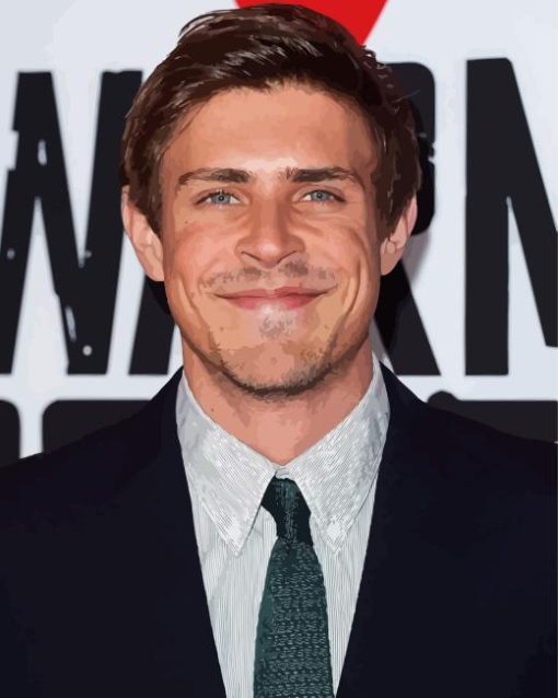 Chris Lowell Smiling Diamond Painting