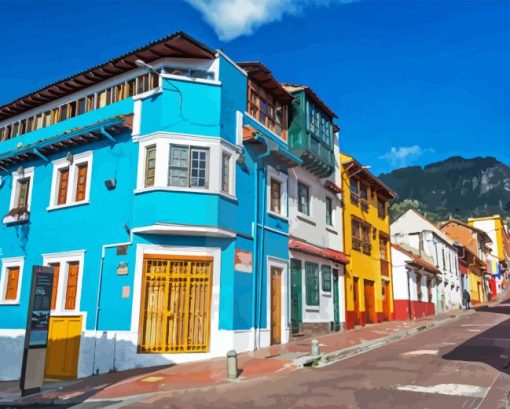 Colombia Streets Diamond Painting