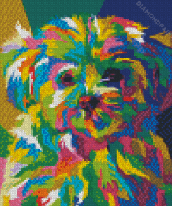 Colorful Maltese Diamond Painting