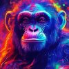 Colorful Monkey Diamond Painting