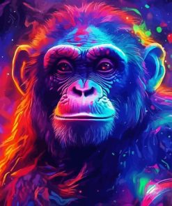 Colorful Monkey Diamond Painting