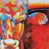 Colorful Texas Longhorn Diamond Painting