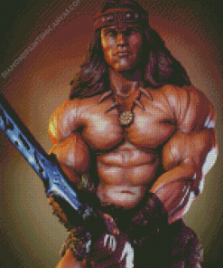 Conan The Barbarian Diamond Painting