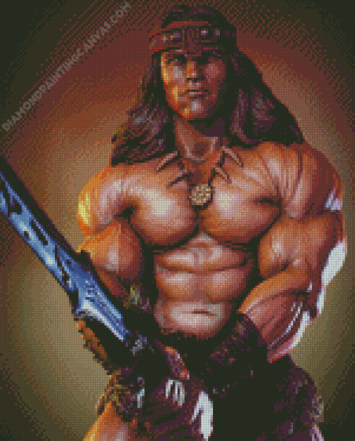 Conan The Barbarian Diamond Painting