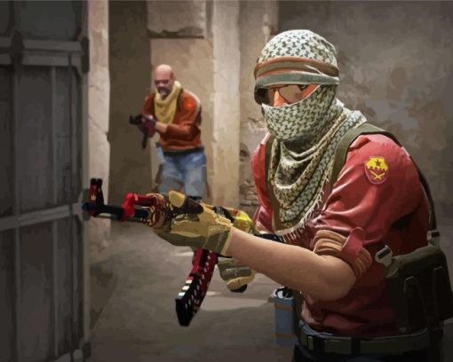 Counter Strike Global Offensive Diamond Painting