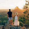 Couple In Glass House Mountains Diamond Painting