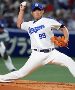 Daisuke Matsuzaka Diamond Painting