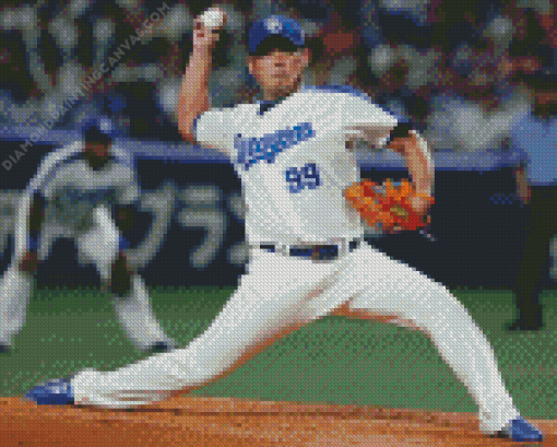 Daisuke Matsuzaka Diamond Painting