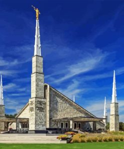 Dallas Temple Diamond Painting