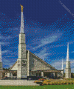 Dallas Temple Diamond Painting