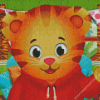 Daniel Tiger Diamond Painting