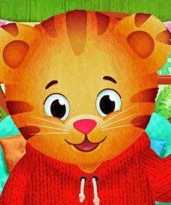 Daniel Tiger Diamond Painting