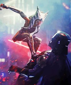 Darth Vader And Ahsoka Tano Diamond Painting