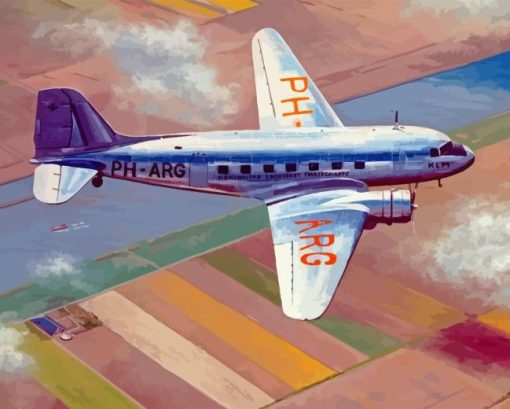 Douglas DC 3 Diamond Painting