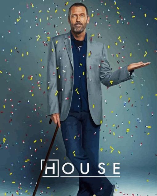 Dr House Diamond Painting