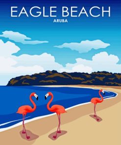 Eagle Beach Diamond Painting