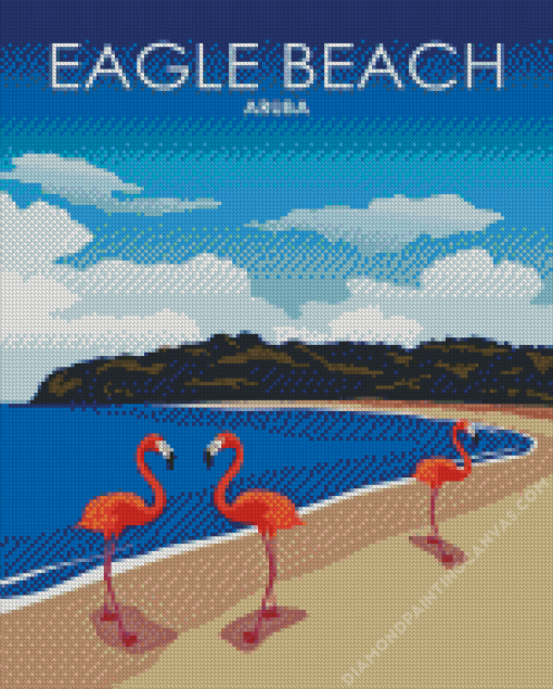 Eagle Beach Diamond Painting