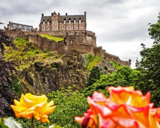 Edinburgh Castle Diamond Painting