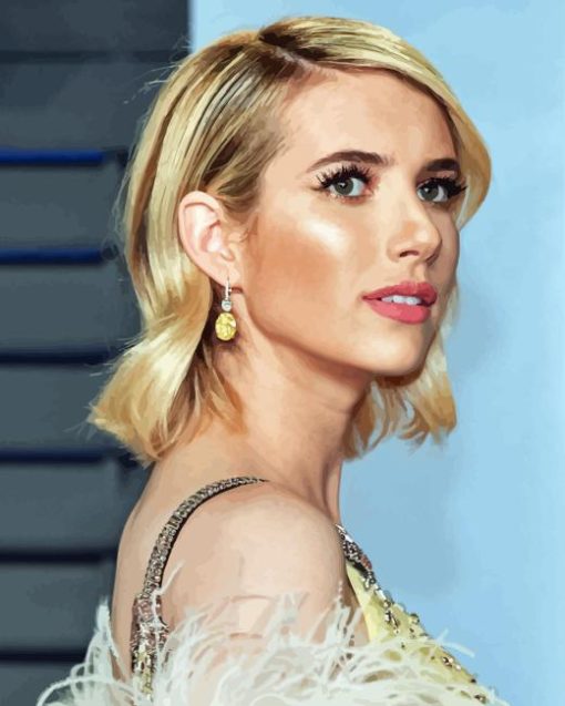 Emma Roberts Diamond Painting