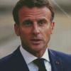 Emmanuel Macron Diamond Painting