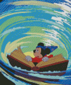 Fantasia Mickey Mouse Diamond Painting