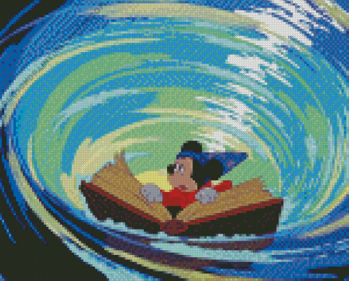 Fantasia Mickey Mouse Diamond Painting