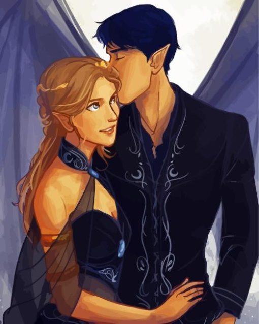 Feyre And Rhysand Diamond Painting