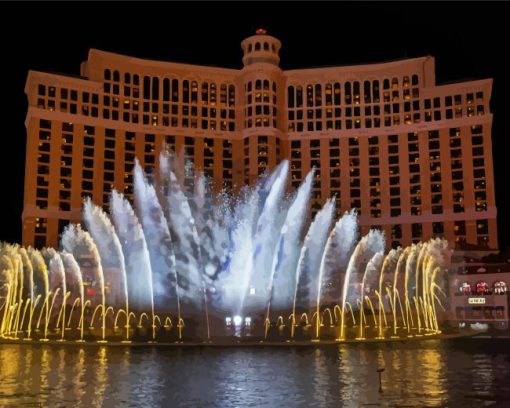 Fountain Of Bellagio Diamond Painting