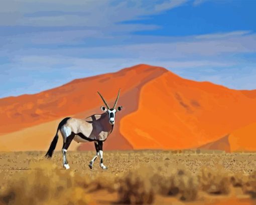 Gemsbok Diamond Painting