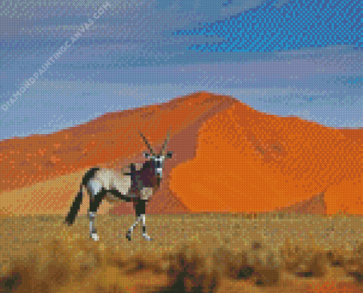 Gemsbok Diamond Painting