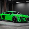 Green R8 Audi Diamond Painting