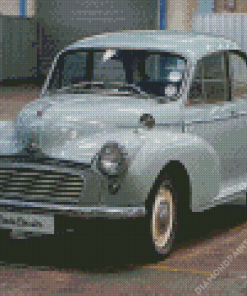 Grey Morris Minor Diamond Painting