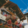 Grindelwald Village Houses Diamond Painting