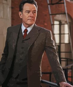 Handsome Bryan Cranston Diamond Painting