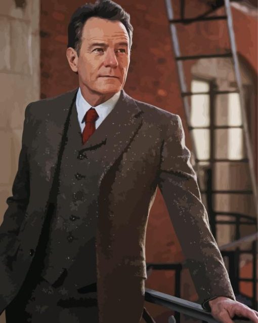 Handsome Bryan Cranston Diamond Painting