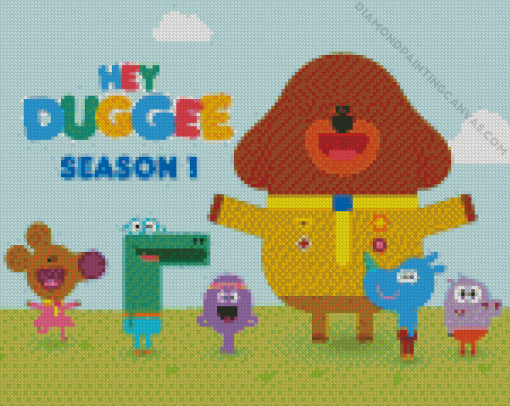 Hey Duggee Diamond Painting