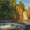 High Force Waterfall Diamond Painting