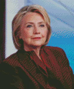 Hillary Clinton Diamond Painting